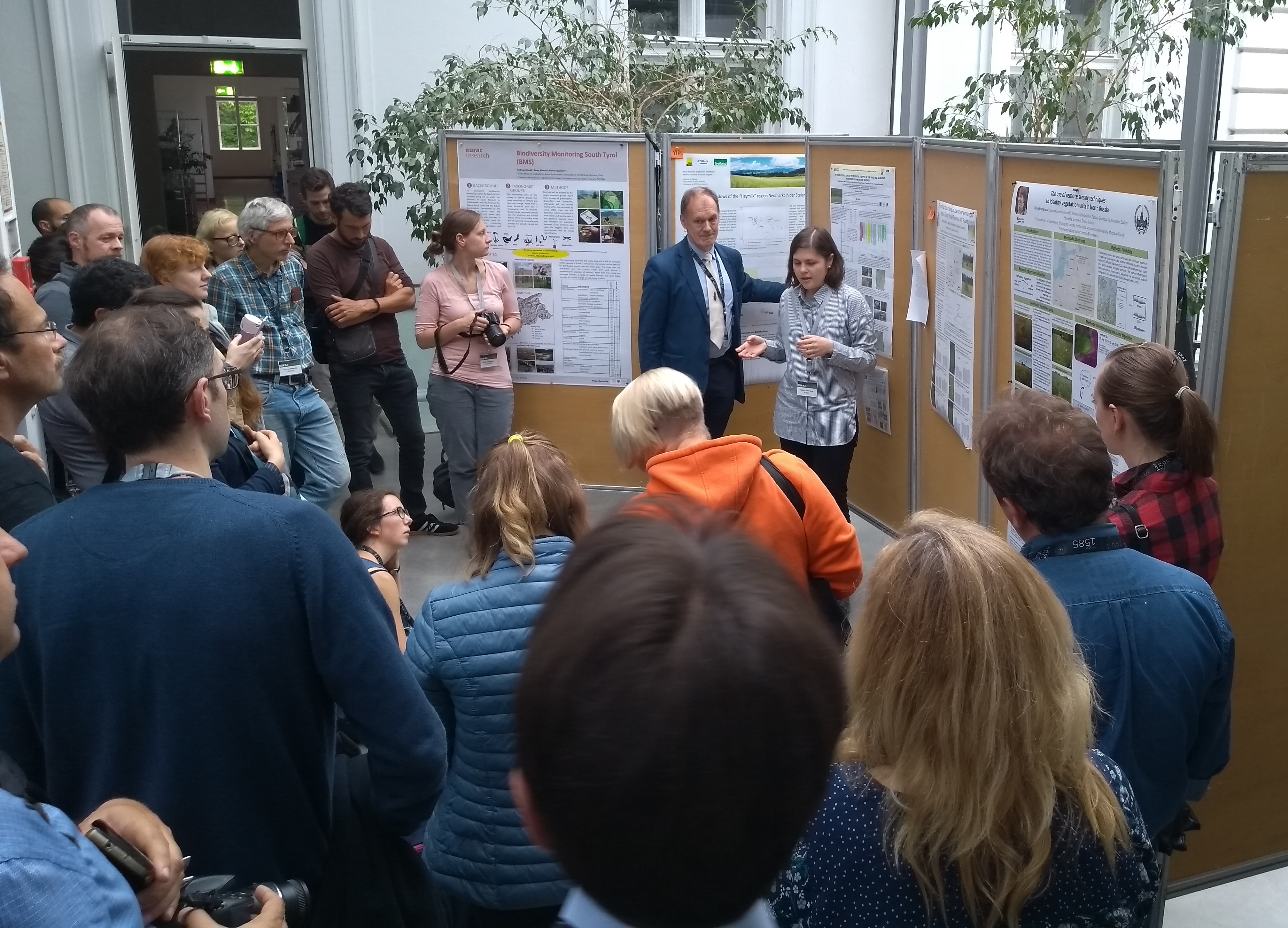 poster session in EGC2019